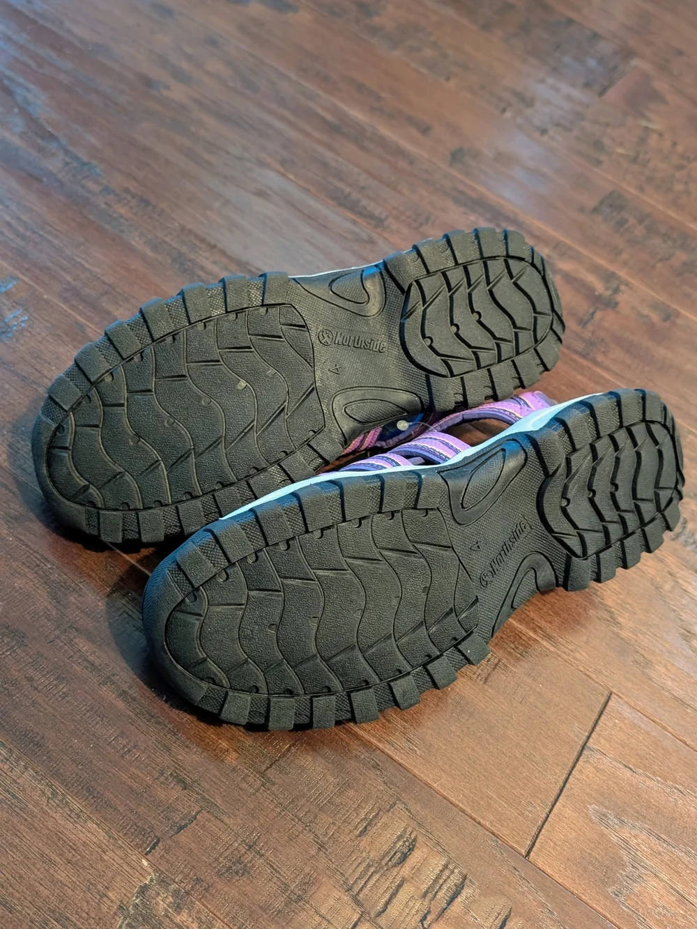 Northside Youth Purple Outdoor Sandal Hiking Sneakers - Size 4